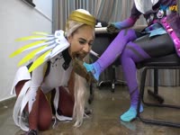 Overwatch special- Sombra punishes Mercy!